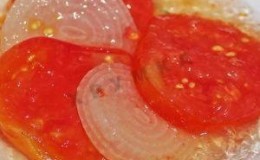 Nấu cà chua trong thạch cho mùa đông 