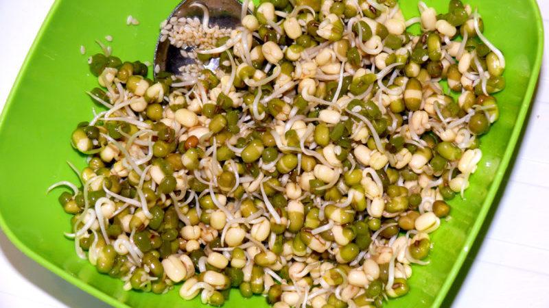 Kilo vermek ve çiğ gıda uzmanları için gerçek bir keşif: evde maş fasulyesi nasıl filizlenir ve nasıl doğru şekilde yenir