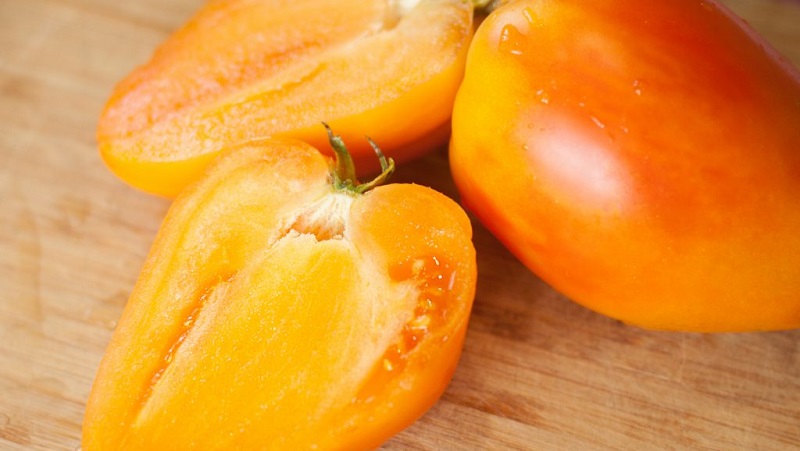 Variété délicieuse et stable à haute teneur en bêta-carotène - Tomato Fairy Gift: critiques et photos de la récolte