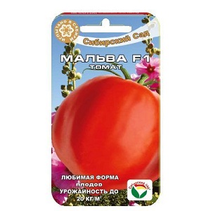 Liggende variëteit voor salades en conservering - hybride tomaat Malva F1