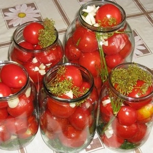Cómo cocinar deliciosos tomates enlatados para el invierno en frascos de litro: una selección de las mejores recetas