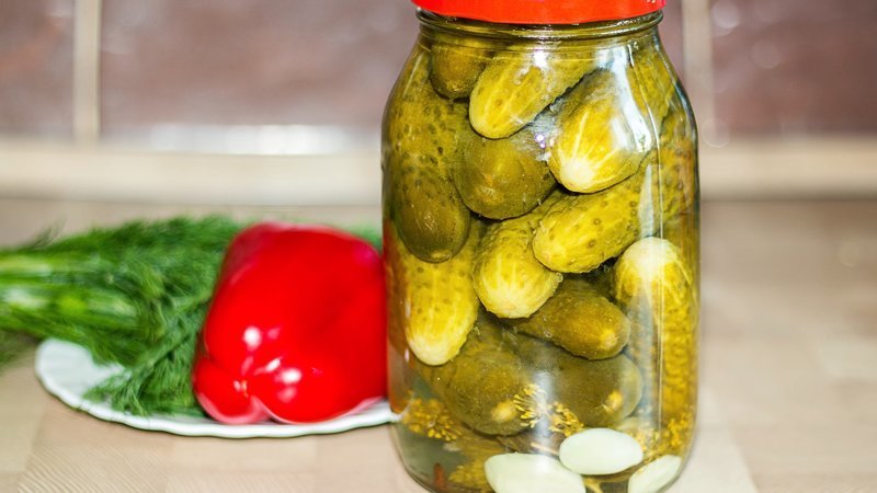 Os pickles mais deliciosos com ácido cítrico