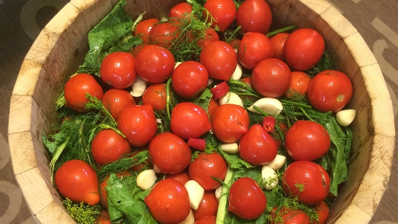 Top 10 des meilleures recettes sur la façon de mariner des tomates dans un tonneau, caractéristiques de la préparation des contenants et du stockage des cornichons prêts à l'emploi