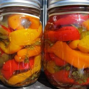 Doe-het-zelf originele blanks: hoe u paprika's voor de winter geheel snel en smakelijk kunt zouten