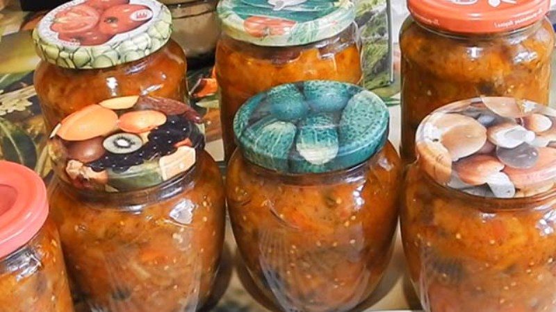 How to prepare delicious pickled eggplant without sterilization for the winter