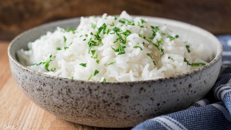 Teneur en calories et BJU de riz cuit
