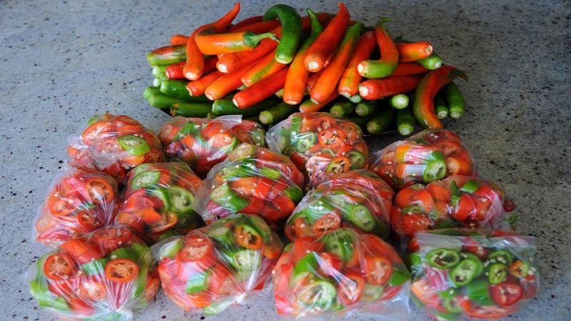 Je li moguće zamrznuti ljutu papriku za zimu: vruće povrće pravilno štedimo