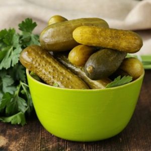 Why pickled cucumbers shriveled and how to make the right cut to avoid it