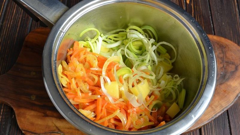 Cómo cocinar y comer sopa de puerros para bajar de peso