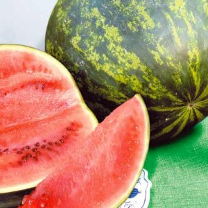 Os nomes das primeiras variedades de melancias para terreno aberto e avaliações sobre elas