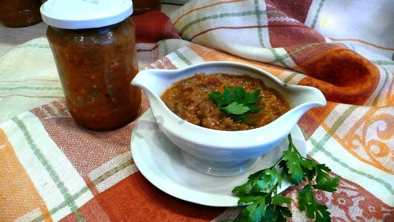 How to cook eggplant caviar without vinegar for the winter at home