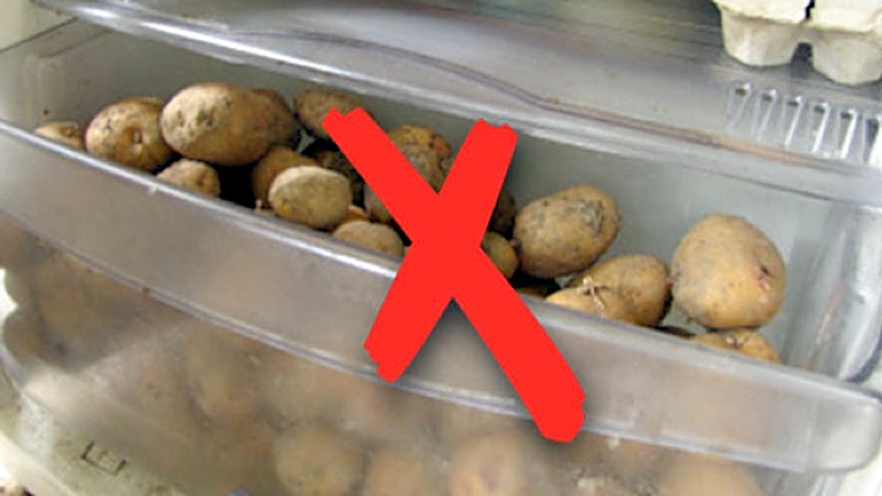 Patatesler buzdolabında nasıl saklanır ve saklanabilir mi