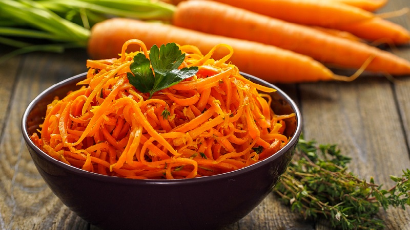 Hàm lượng calo trong cà rốt trong tiếng Hàn là gì và có thể ăn nó khi giảm cân không