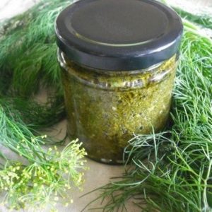 The best recipes for preparing dill for the winter