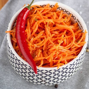 Delicious carrot salads for the winter: recipes with photos
