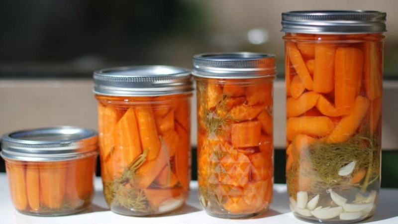 Eenvoudige en heerlijke recepten voor ingelegde wortel