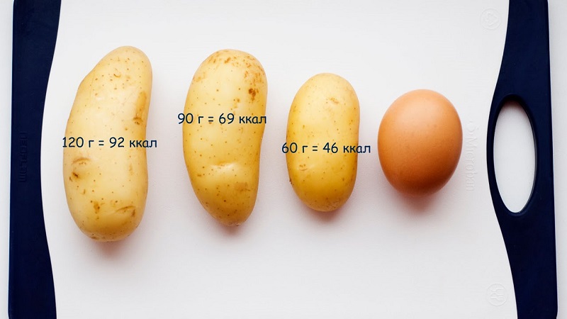 אנו קובעים את משקל היבול בעין: כמה תפוחי אדמה הם ב 1 ק
