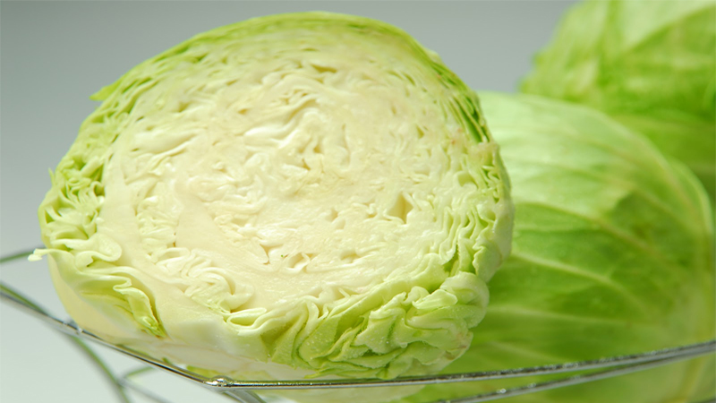 How many calories are in fresh cabbage