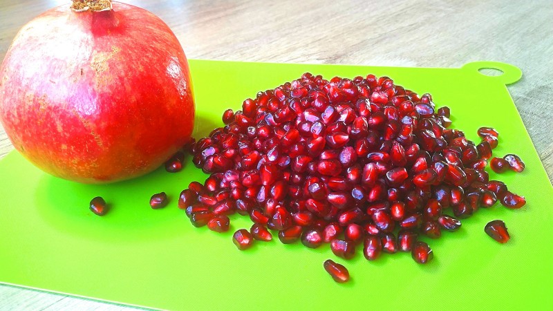 Granaatappel - consumptienormen per dag, het is mogelijk om met zaden te eten